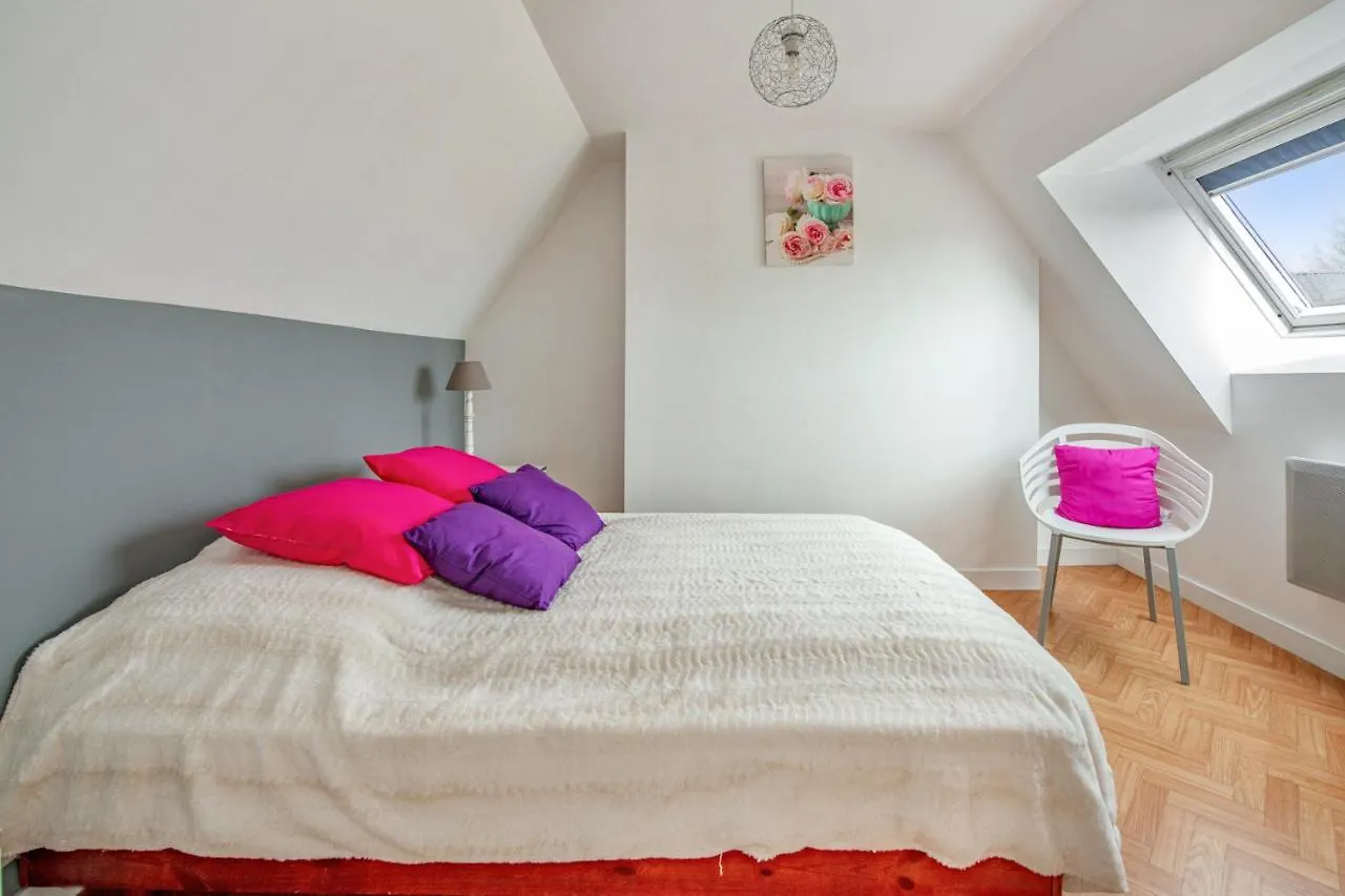 Maison Cosy Vue Mer A Guimaec Fransa